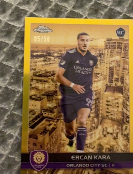 2023 Topps Chrome MLS Big City Strikers #BCS-15 Ercan Kara — front