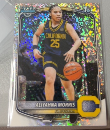 2025 Bowman Chrome #BCP-76 Aliyahna Morris — front
