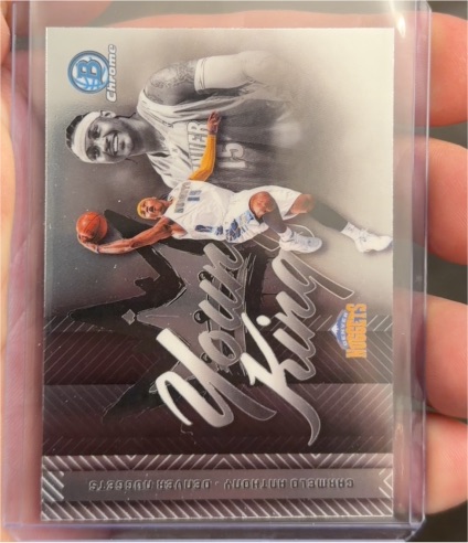2025 Bowman Chrome Young Kings #YK-22 Carmelo Anthony — front