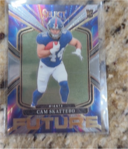 2025 Panini Select #20 Cam Skattebo Rookie Future — front