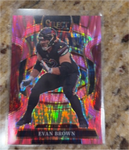 2025 Panini Select Concourse #24 Evan Brown — front