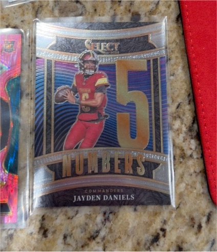 2025 Panini Select #5 Jayden Daniels — front
