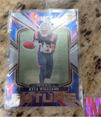 2025 Panini Select #16 Kyle Williams Future Rookie Insert — front