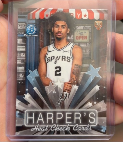 2025-26 Bowman Chrome #HS-4 Dylan Harper — front