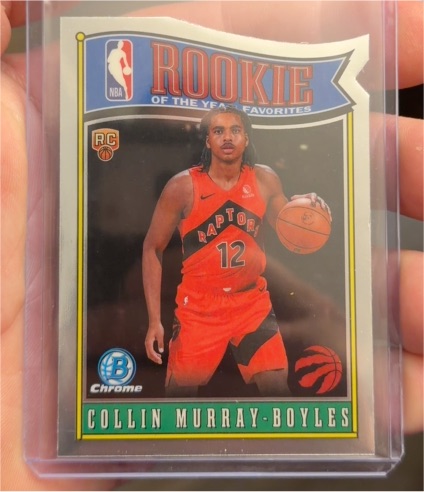 2025 Topps Bowman Chrome #RY-9 Collin Murray-Boyles Rookie of the Year Favorites — front