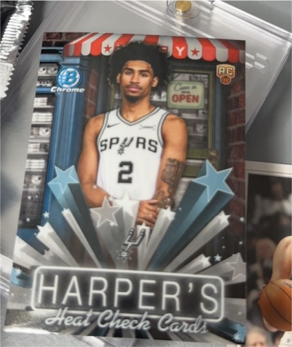 2025-26 Bowman Chrome #HS-4 Dylan Harper — front