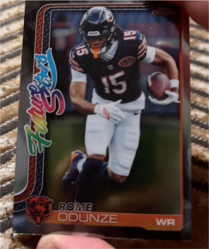 2025 Topps Chrome #FS-2 Rome Odunze — front