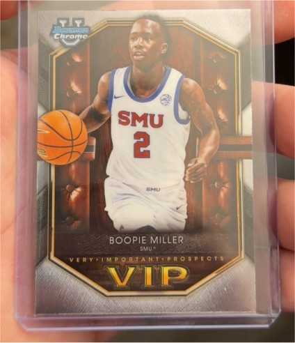 2025-26 Bowman Chrome #VIP-14 Boopie Miller — front