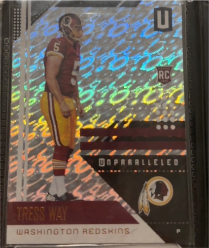 2018 Panini Unparalleled #200 Tress Way Rookie RC — front