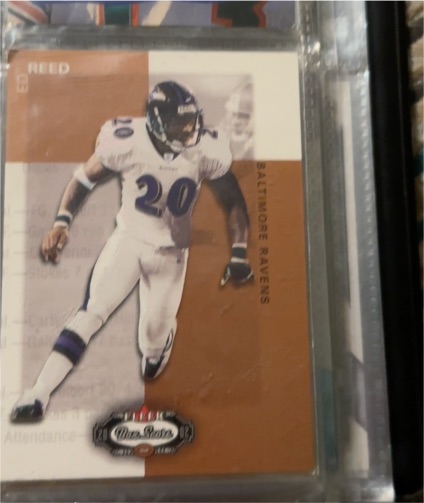 2002 Fleer Box Score #169 Ed Reed — front