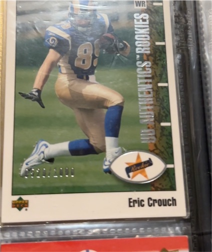 2002 Upper Deck Authentics #133 Eric Crouch — front