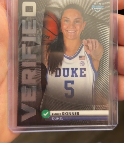 2025 Bowman Chrome Verified #BV-4 Emilee Skinner — front