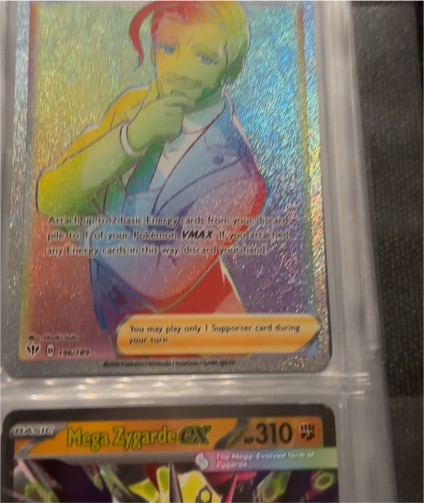 2021 Pokémon Battle Styles #156 Bruno Rainbow Rare Full Art — front