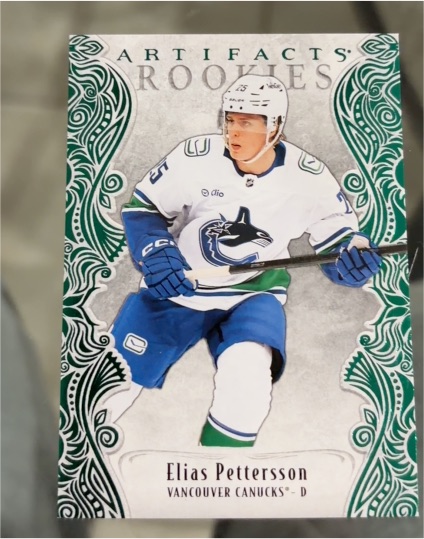 2025-26 Upper Deck Artifacts #182 Elias Pettersson — front