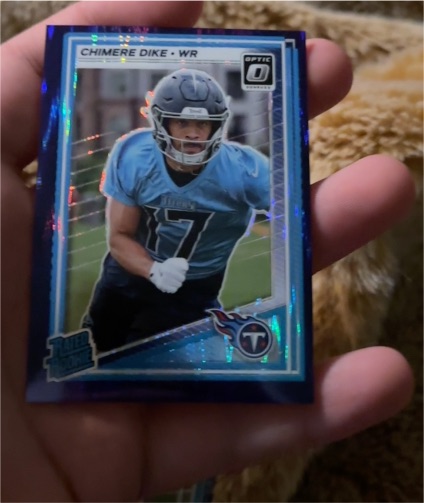 2025 Panini Donruss Optic #269 Chimere Dike — front