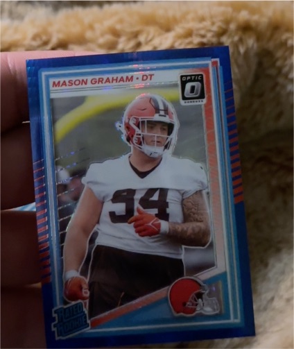 2025 Panini Donruss Optic #206 Mason Graham — front