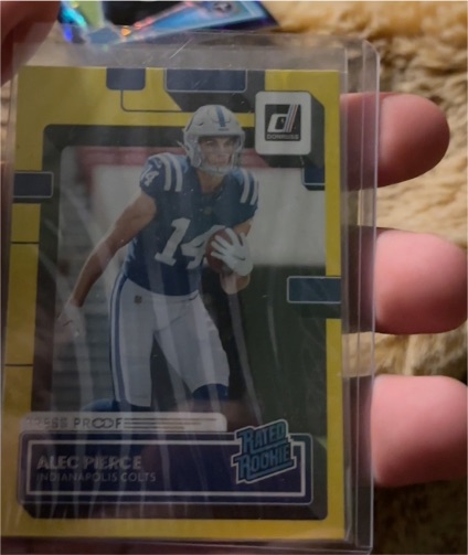 2022 Donruss #321 Alec Pierce — front