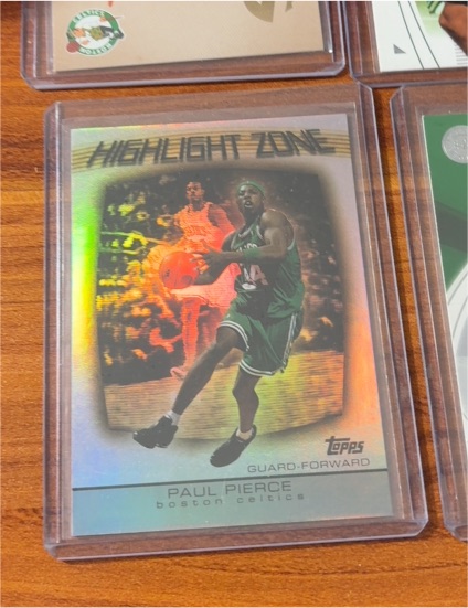 2003-04 Topps Highlight Zone #HZ-1 Paul Pierce — front