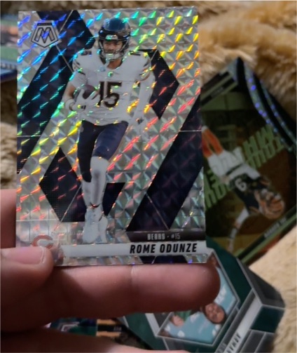 2025 Panini Mosaic #206 Rome Odunze — front