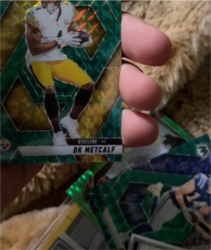 2025 Panini Mosaic #33 DK Metcalf — front