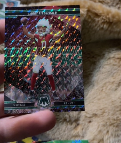 2025 Panini Mosaic Touchdown Masters #20 Larry Fitzgerald — front