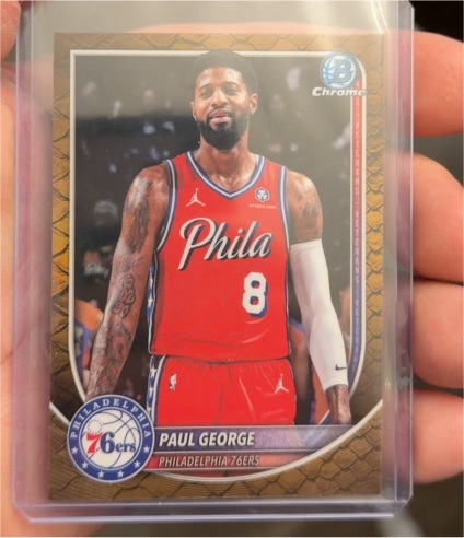 2025-26 Topps Chrome #171 Paul George — front