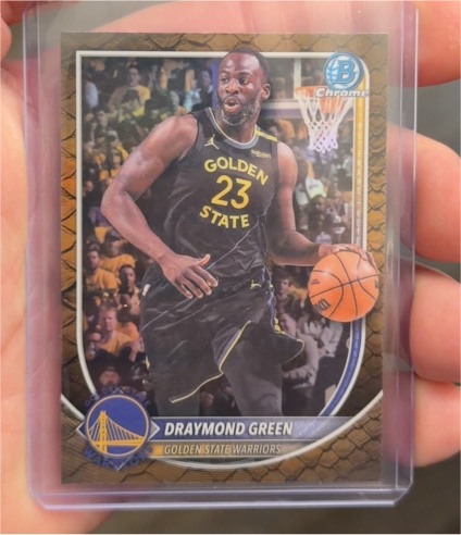 2025-26 Bowman Chrome #BCV-117 Draymond Green — front