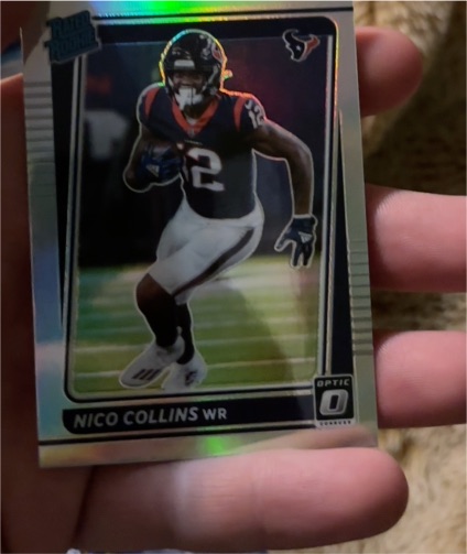 2021 Panini Donruss Optic #230 Nico Collins — front