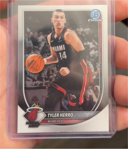 2025-26 Bowman Chrome #88 Tyler Herro — front