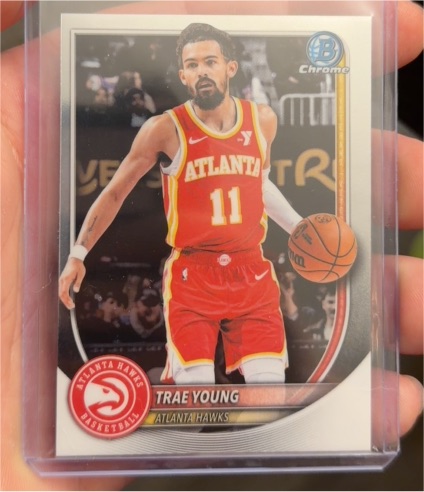 2025-26 Bowman Chrome #BCV-83 Trae Young — front
