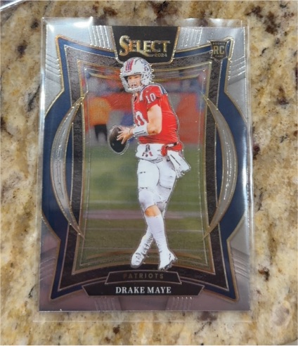 2024 Panini Select Concourse #27 Drake Maye — front