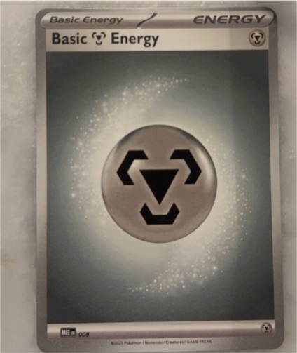 2023 Pokémon Scarlet & Violet #008 Basic Metal Energy — front