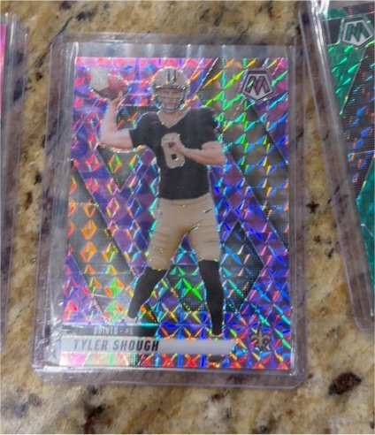 2025 Panini Mosaic #312 Tyler Shough — front