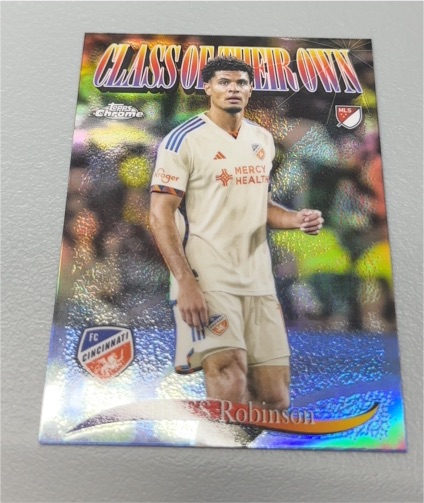 2025 Topps Chrome MLS #CO-17 Miles Robinson Class of Their Own — front