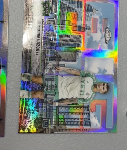 2025 Topps Chrome MLS #BCS-5 Brandon Vazquez — front