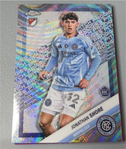 2025 Topps Chrome MLS #178 Jonathan Shore — front