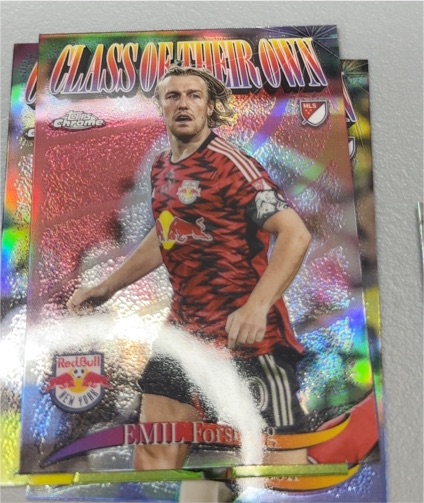 2025 Topps Chrome MLS #CO-5 Emil Forsberg — front