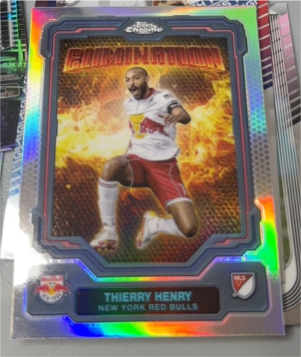 2025 Topps Chrome MLS Elimination #EL-21 Thierry Henry — front