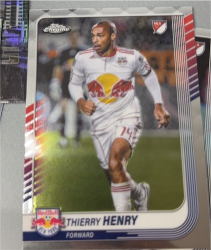 2025 Topps Chrome MLS #14 Thierry Henry — front