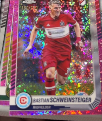 2025 Topps Chrome MLS #65 Bastian Schweinsteiger — front