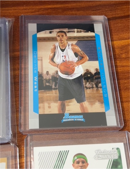 2004 Bowman #Delonte West Rookie Card — front