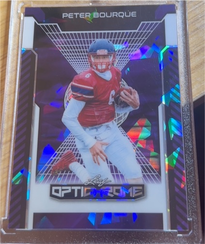 2025 Leaf Optichrome #27B-6 Peter Bourque — front