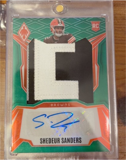2025 Panini Phoenix #RPS-SSS Shedeur Sanders — front