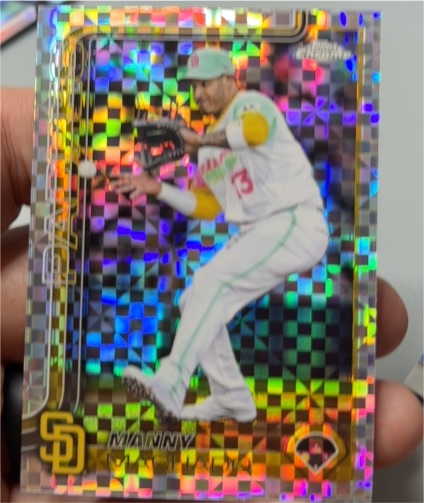 2025 Topps Chrome #53 Manny Machado — front