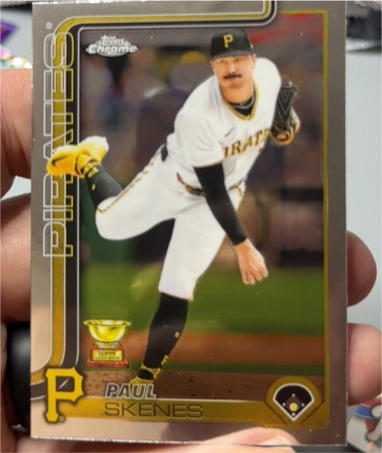 2025 Topps Chrome #300 Paul Skenes — front