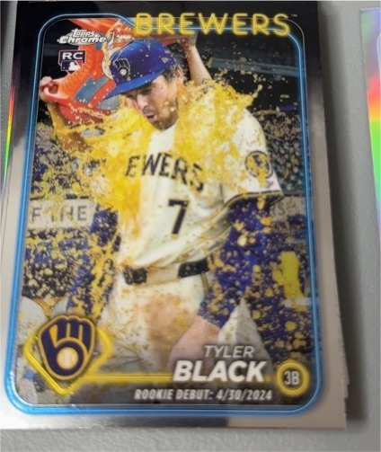 2024 Topps Chrome Update #USC174 Tyler Black — front