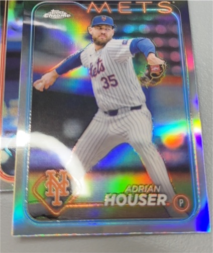 2024 Topps Chrome Update #USC58 Adrian Houser — front