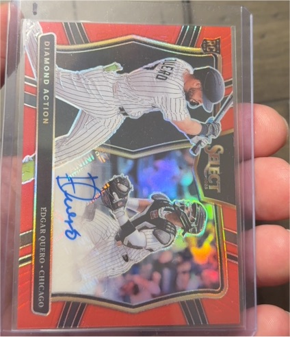 2025 Panini Select Diamond Action #DAS-EQ Edgar Quero — front