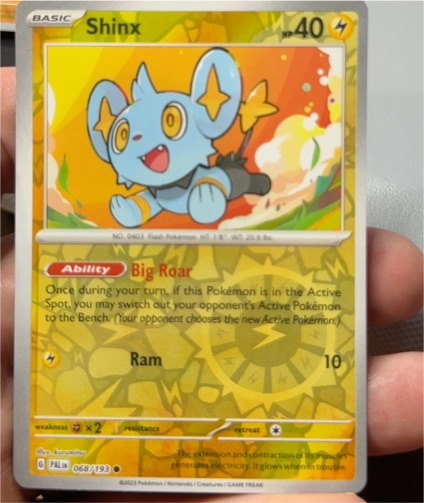 2023 Pokémon Paldea Evolved #068 Shinx — front