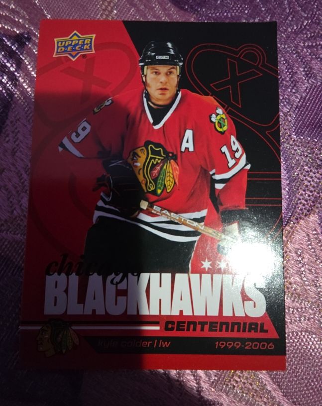 2025 Upper Deck Chicago Blackhawks Centennial #64 Kyle Calder — front